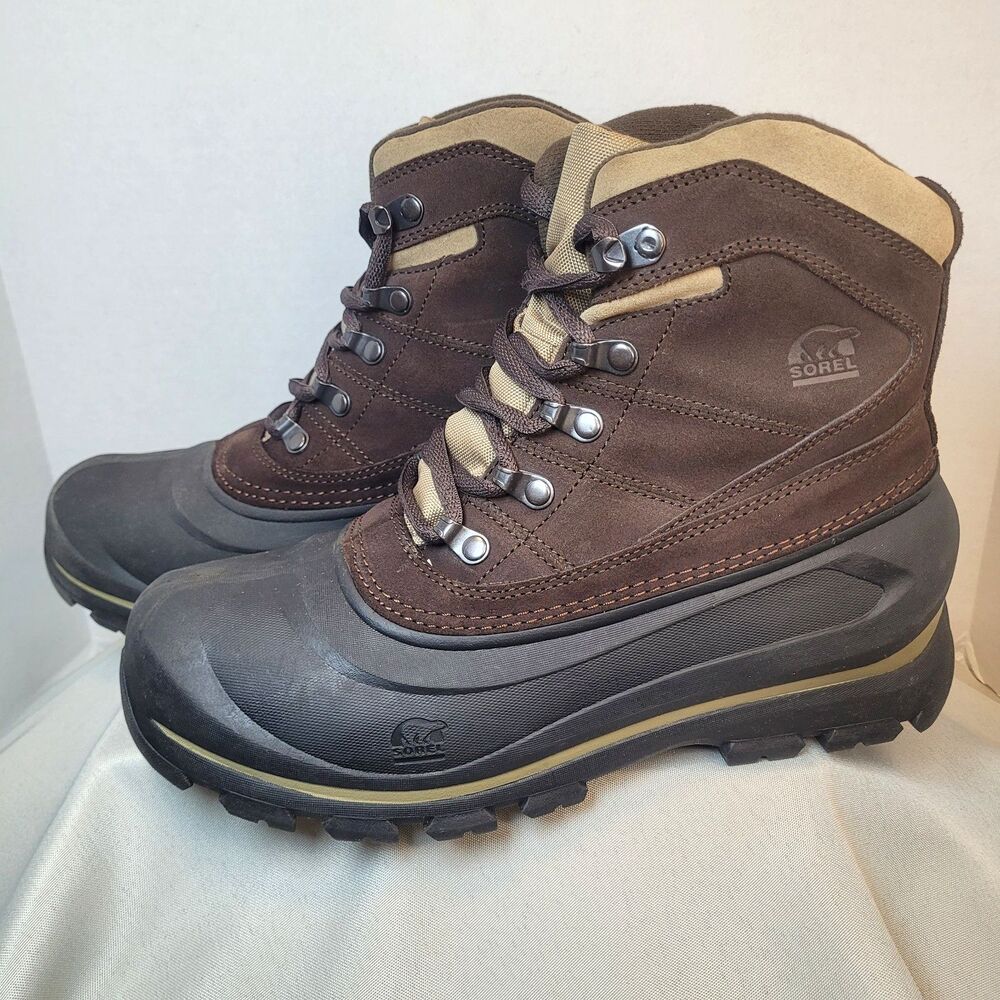 Men’s Size 8 - Sorel Cold Mountain Thinsulate Insulated Suede Boots NM1435-287